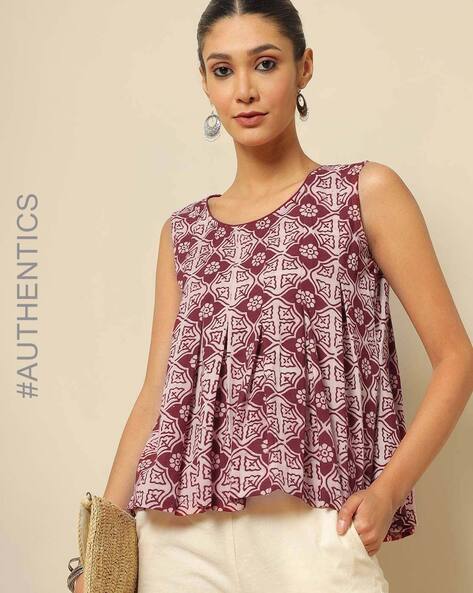 Buy Red Shirts, Tops & Tunic for Women by Indie Picks | Ajio.com