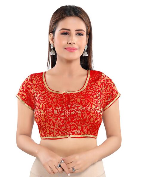 Buy Red Blouses for Women by SALWAR STUDIO Online