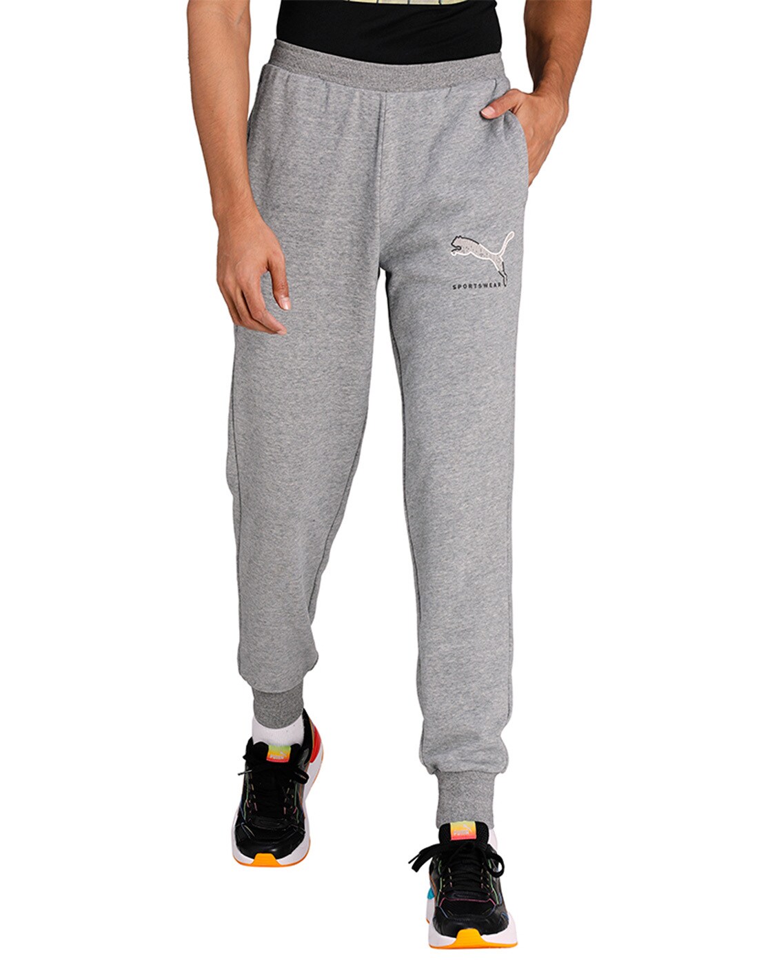 Mercedes AMG Petronas MT7 Track Pants by Puma - Black