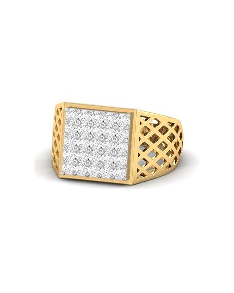 18 KT The Fachnan Yellow Gold Diamond Ring | 18 Kt