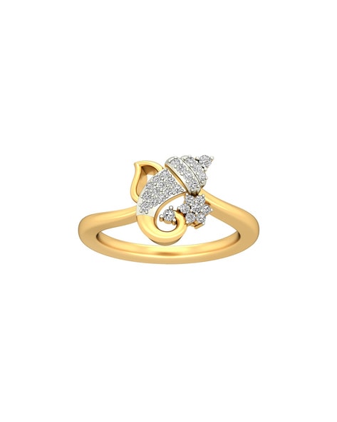Ganesha Gold Ring - Shalimar JewellersShalimar Jewellers