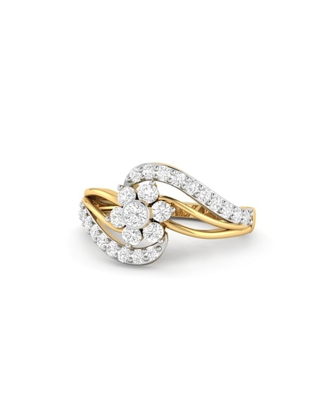 18K Yellow Gold Apropos Plus Bypass Engagement Ring For 1ct Center With  Pave Set Diamond Accents | John Atencio Engagement Rings | Johannes Hunter  Jewelers