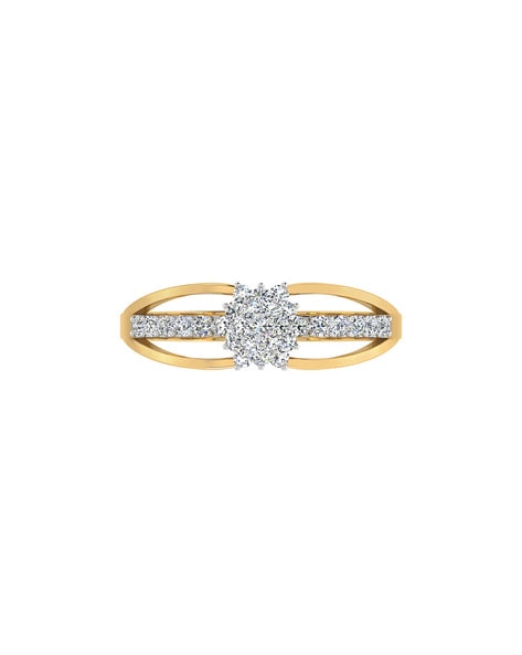 Emerald Diamond Ring Set in 22k Yellow Gold & Platinum – SouthMiamiJewelers