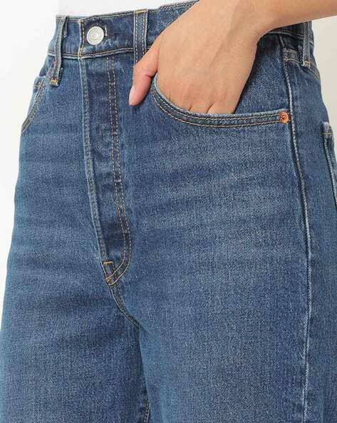 High waist jeans store ajio