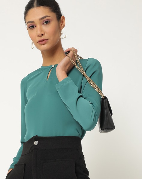 Buy Teal Tops for Women by AND Online |