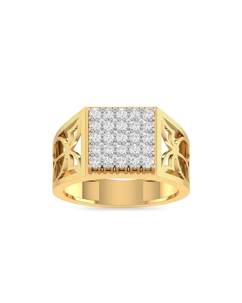 gold rings for men with diamonds