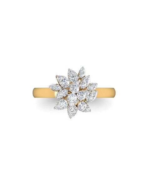 Buy 18Kt Fancy Diamond Ring 148G9633 Online from Vaibhav Jewellers