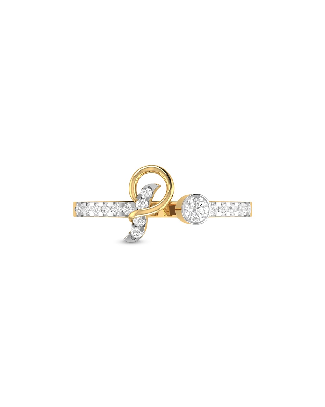 P Baguette VVS Moissanite Diamond Ring – Moissanite Bazaar