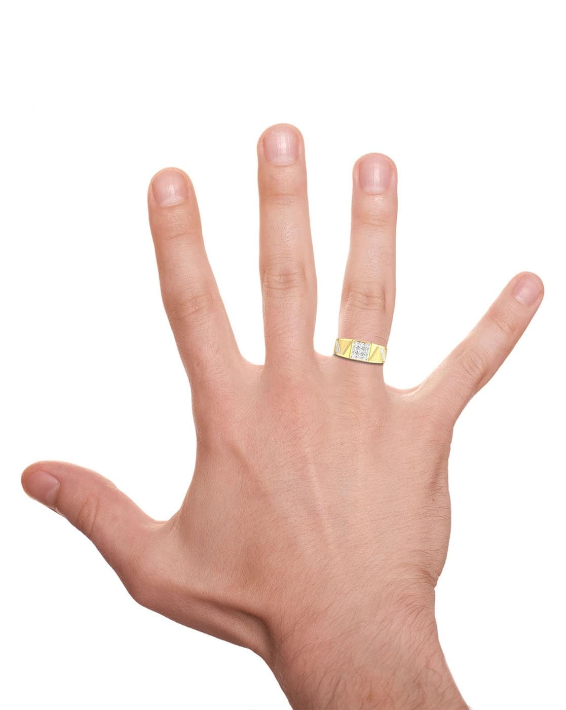Gold Rings For Men - Buy Gents Gold Rings Online at Best Prices in India |  Flipkart.com