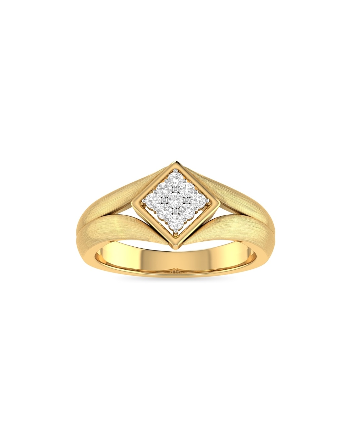 Kid 14k Yellow Real Gold CZ Simple Round Baby Children Boy Girl Ring Band  Size 3 by RG&D