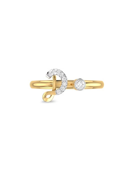 D-Shape Name ring – LK Jewellery
