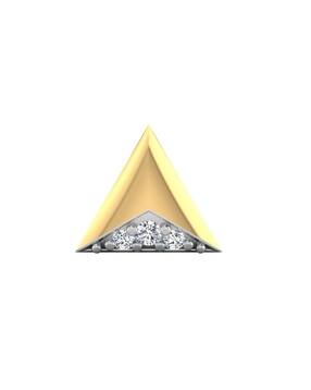 iski uski 18 KT Yellow Gold Diamond-Studded Earring-picture-37