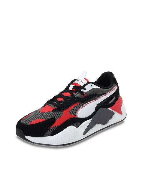 Puma rsx black vs clearance red