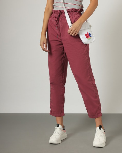 Buy Off White Trousers & Pants for Women by AND Online | Ajio.com