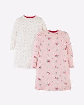 mothercare Pack of 2 Printed Nighties-picture-10