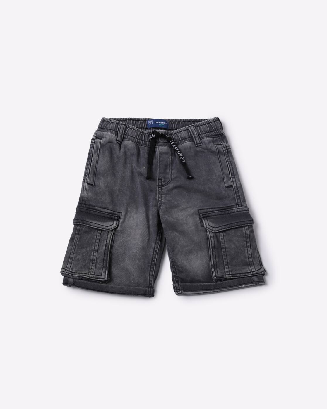 Buy Grey Shorts u0026 3/4ths for Boys by KB TEAM SPIRIT Online | Ajio.com