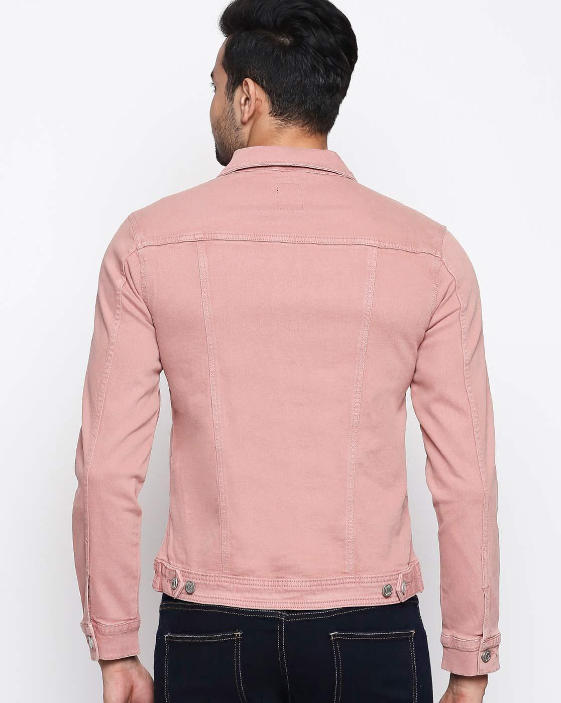 Bare Denim Men Solid Regular Collared Full Sleeved Casual Black Jacket -  Selling Fast at Pantaloons.com