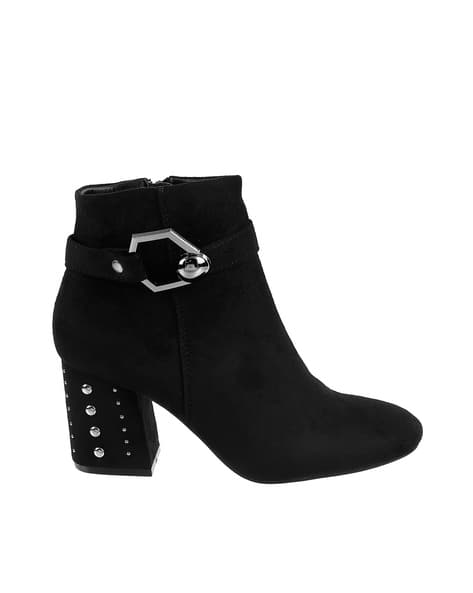 Buy Black Boots for Women by Mochi 