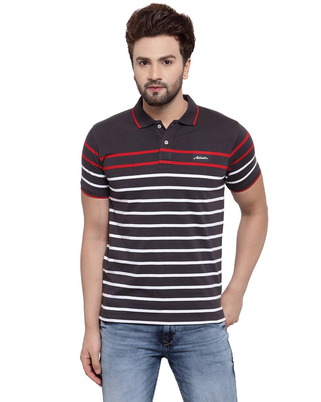Buy Grey Tshirts for Men by Cantabil 