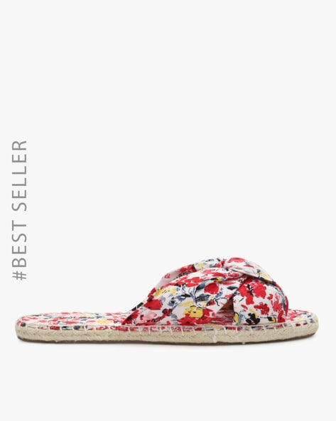 Loveshackfancy Hiking Sandals Mixed Flowers Flat Sandal