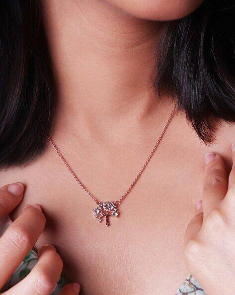 Rose Gold-Toned Necklaces \u0026 Pendants 