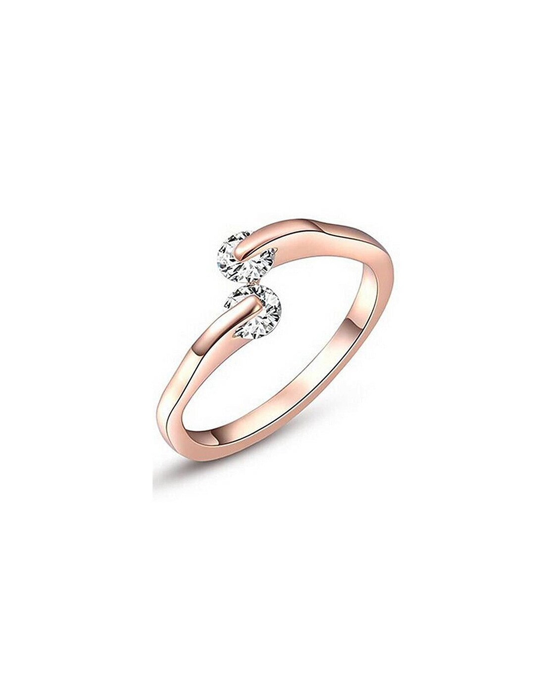 heroïsch deelnemen sieraden Buy Rose Gold Rings for Women by Karatcart Online | Ajio.com