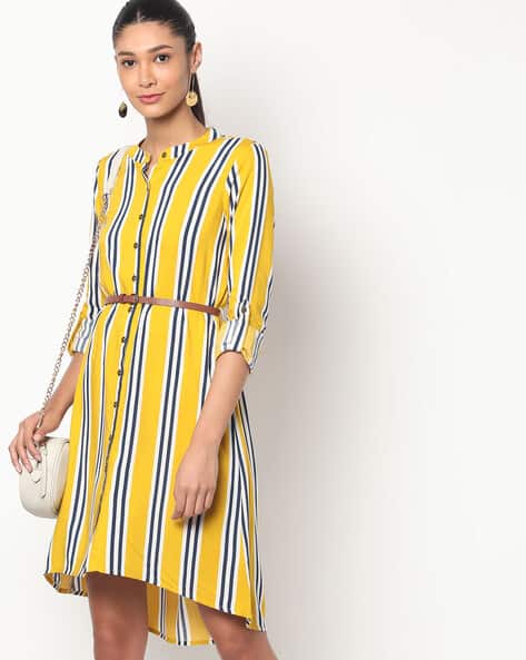 Buy Mustard Yellow Dresses for Women by Fig Online