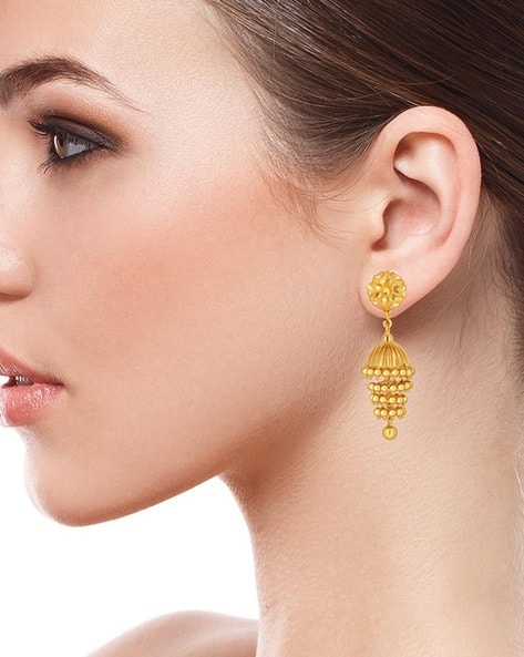 1.67 carat Fancy Yellow Canary Diamond Drop Earrings — Shreve, Crump & Low
