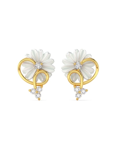 Joyalukkas pearl earrings sales designs with price