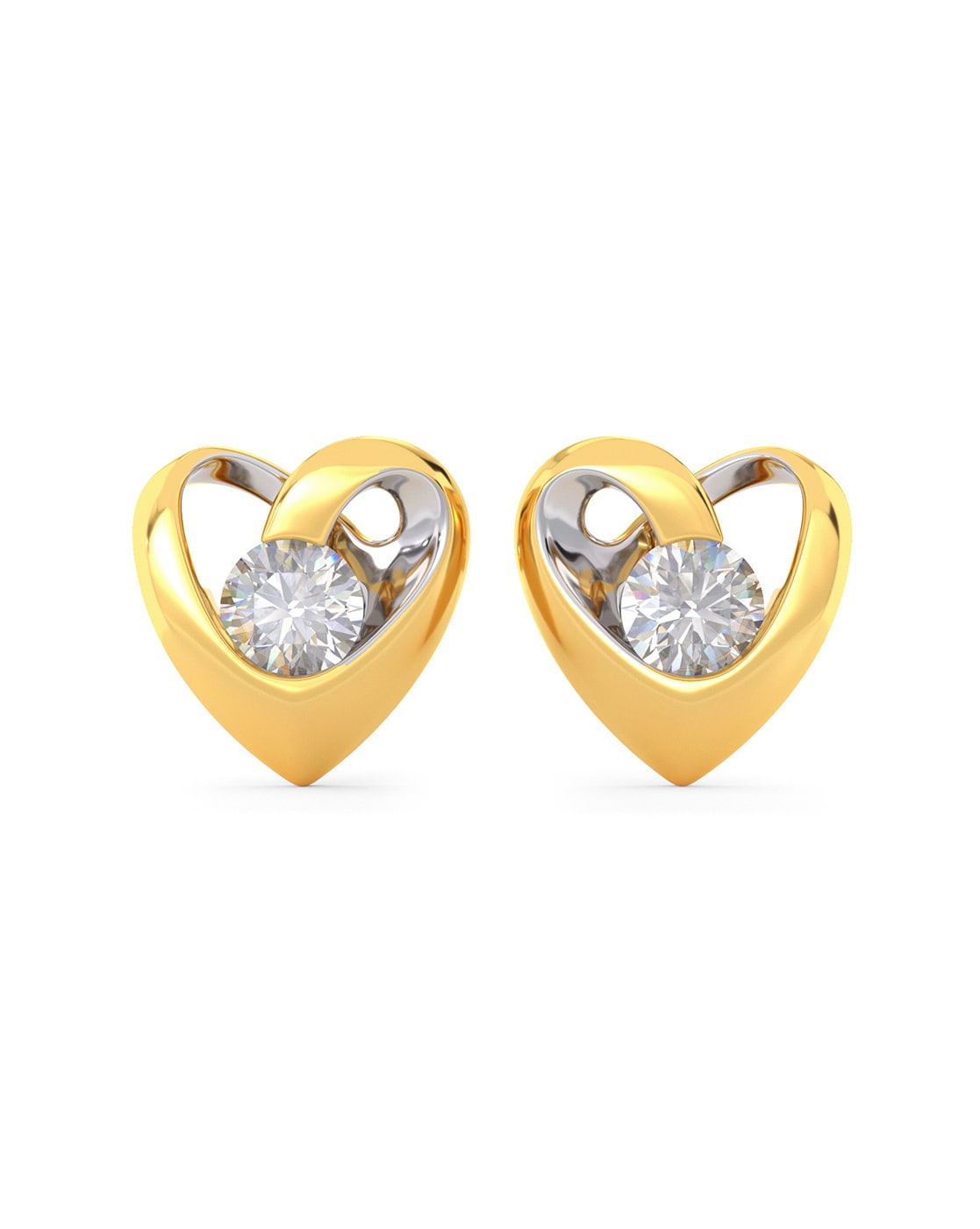 Joyalukkas Impress Collection 22k Yellow Gold Stud Earrings | Yellow gold  earrings studs, Online earrings, Gold earrings studs