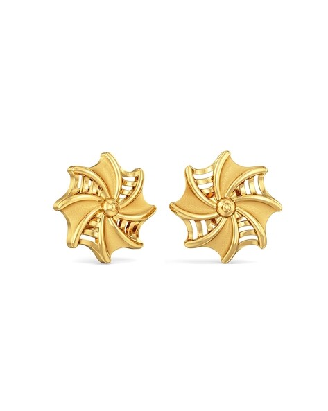 Buy Joyalukkas 18k Rose Gold  Diamond Earrings for Women Online At Best  Price  Tata CLiQ