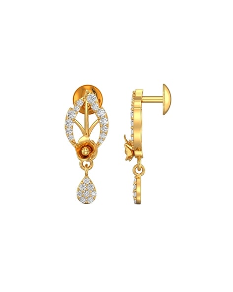 Gold Earrings 001-425-00514 14KY - Gold Earrings | P.J. Rossi Jewelers |  Lauderdale-By-The-Sea, FL