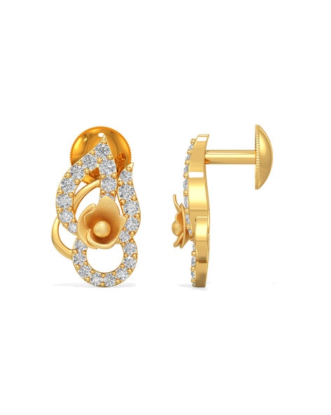 Buy Gold Earrings For Women By Joyalukkas Online Ajio Com