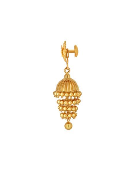 Buy Yellow Gold Earrings for Women by 