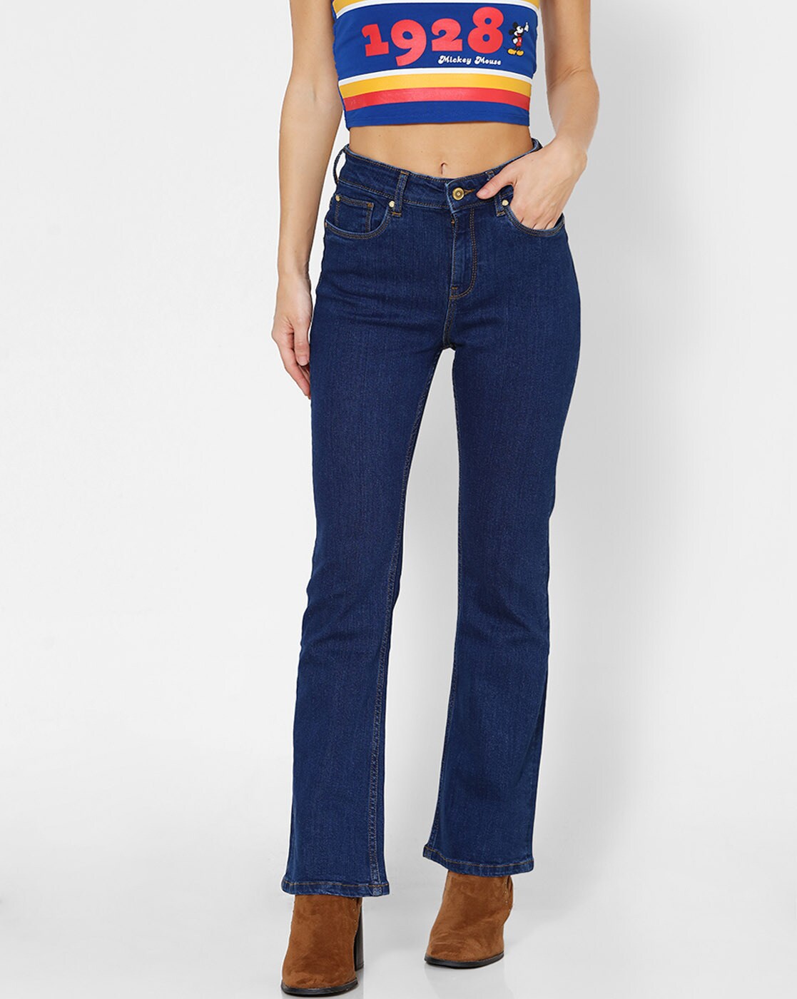 only flared jeans