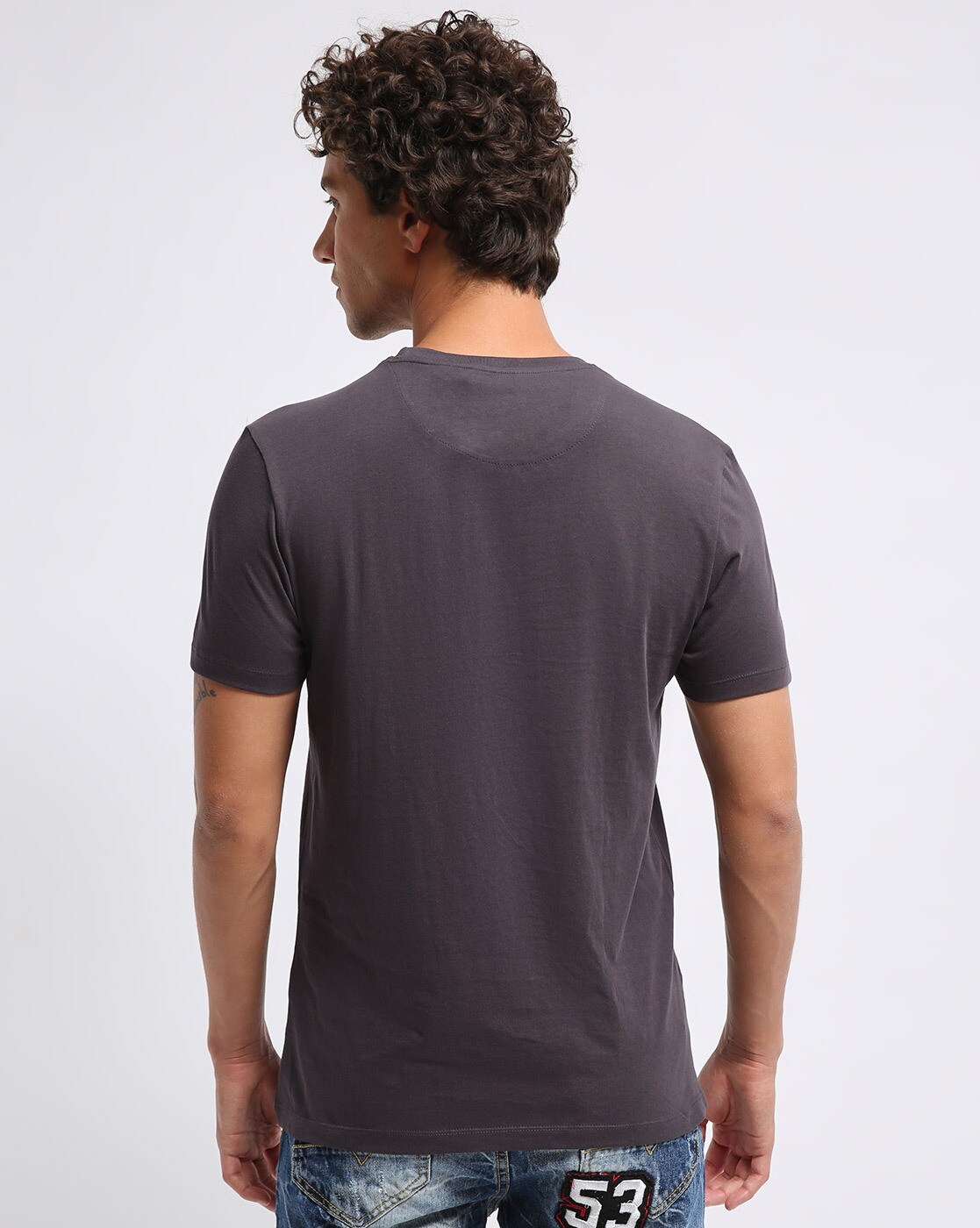 Buy Grey Tshirts for Men by ALTHEORY Online