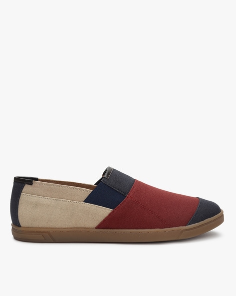 Colourblock Slip-On Casual Shoes