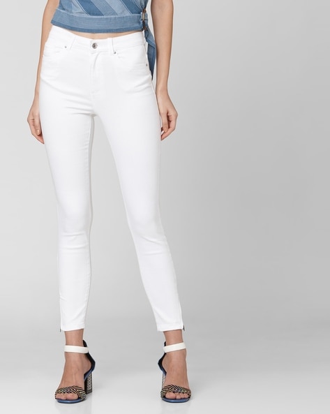 Slagter at straffe katastrofale Buy White Jeans & Jeggings for Women by Vero Moda Online | Ajio.com