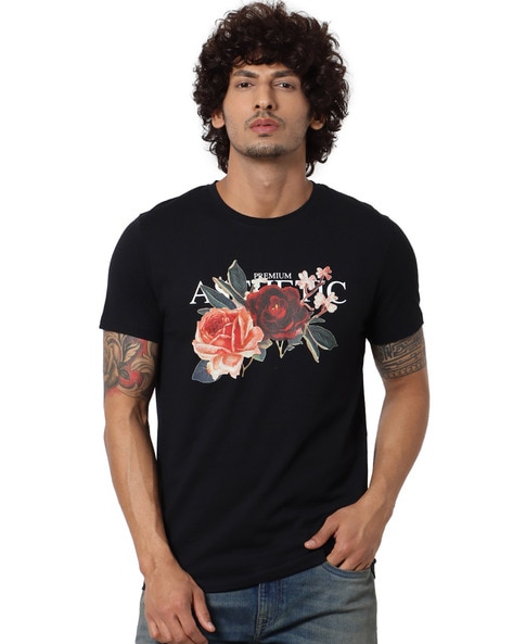 jack and jones floral t shirt