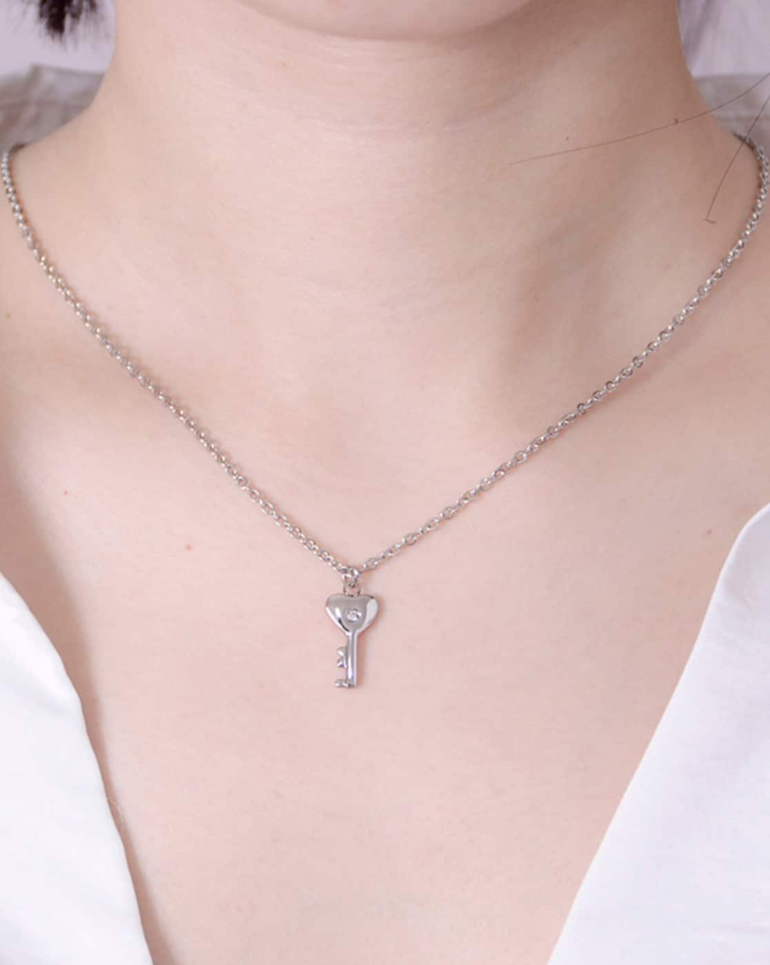 Buy Silver Necklaces \u0026 Pendants for 