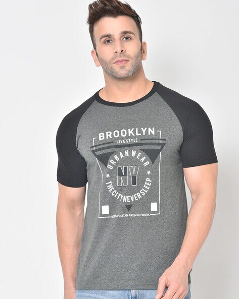 Buy Black Tshirts for Men by Chkokko Online