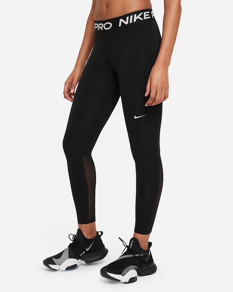 Victoria's Secret Victoria Sport Solid Black Workout Leggings Black Mesh S  NWT