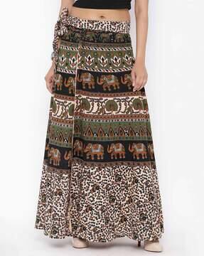 wrap around skirt called