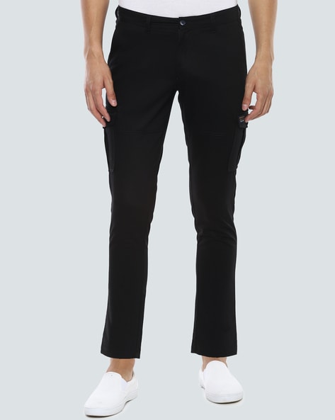 Louis Philippe Men Black Regular Casual Trousers Buy Louis Philippe Men  Black Regular Casual Trousers Online at Best Price in India  NykaaMan