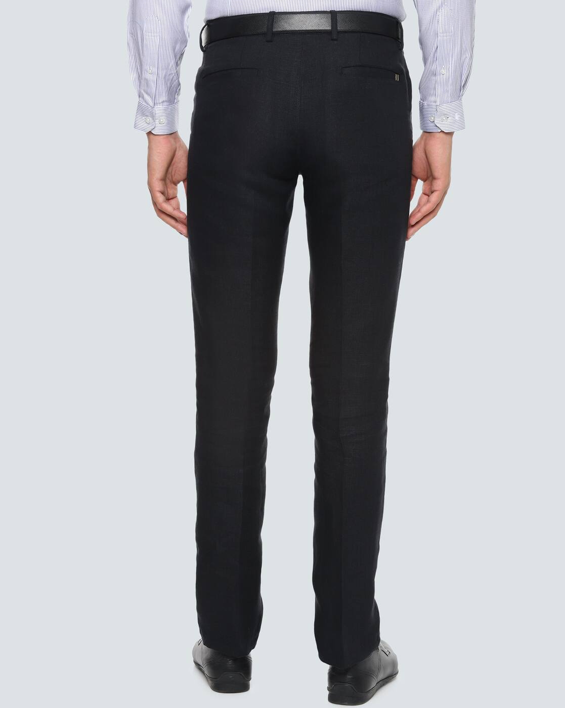 Buy Black Trousers \u0026 Pants for Men by 