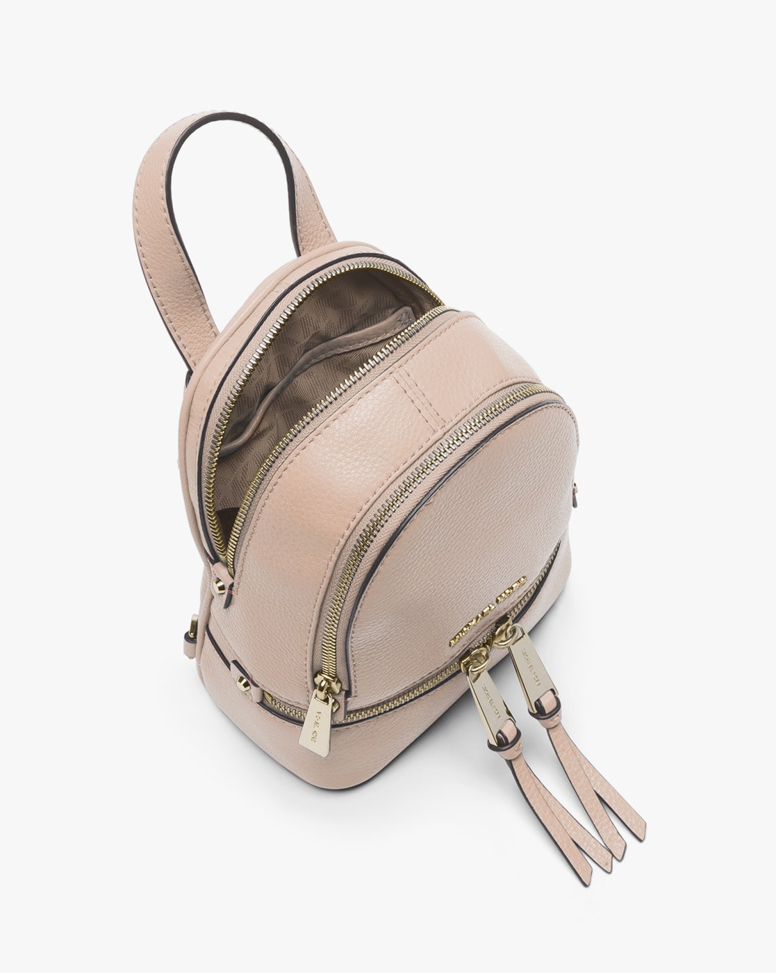 Michael Kors Rhea Zip Medium Backpack Tea Rose Multi India