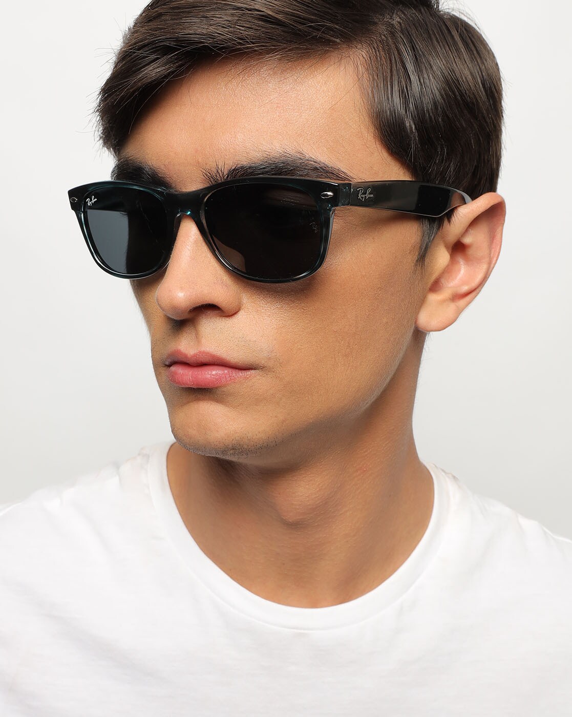 ray ban clubmaster metal silver