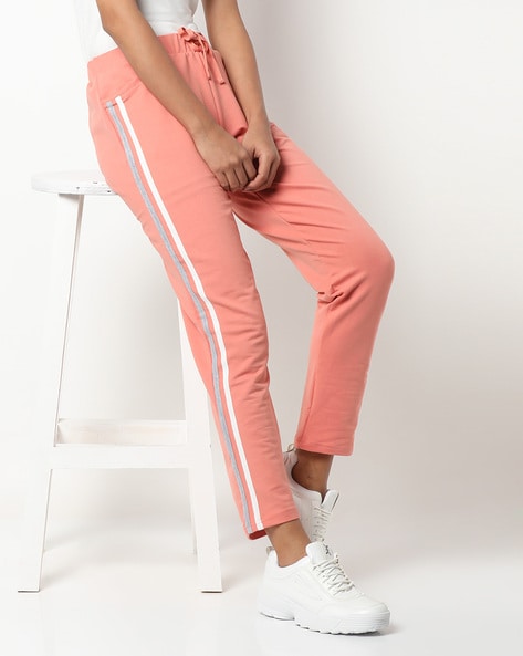 Track Pants with Contrast Taping