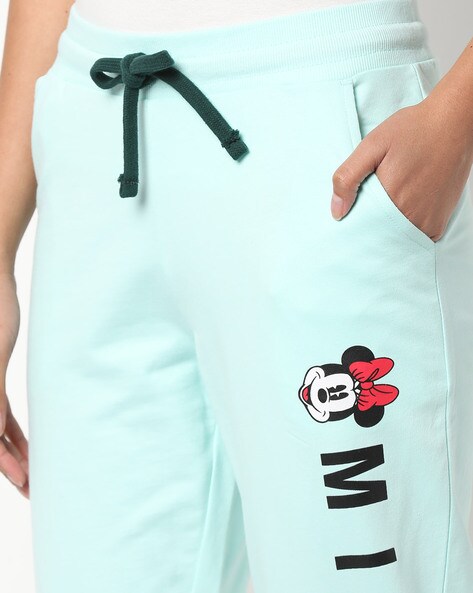 Buy Blue Track Pants for Women by Disney Online