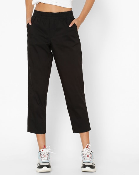 Albemarle Cropped Trousers  Black  Boden UK